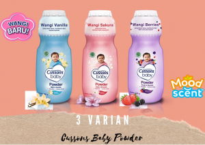 3 varian cussons baby powder