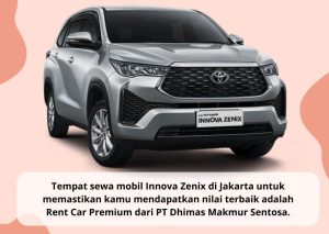 Harga sewa Innova Zenix Jakarta