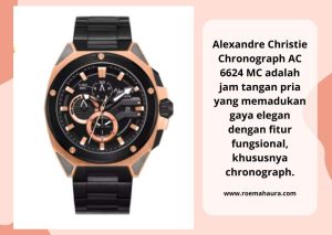 Alexandre Christie Chronograph AC 6624 MC