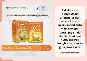 Sido muncul kunyit asam