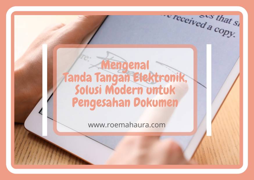 Tanda tangan elektronik